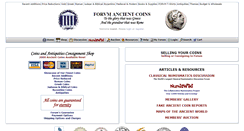 Desktop Screenshot of forumancientcoins.com